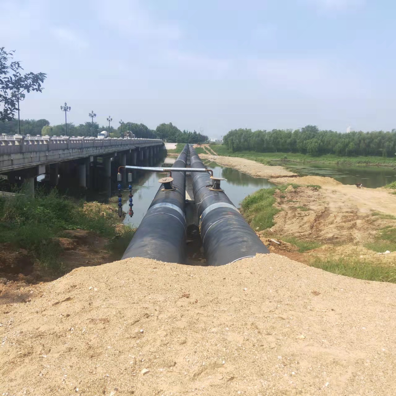 曹妃甸输油管道清洗